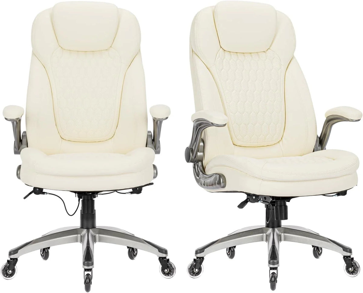 Executive Office Chair Computer Desk Chair Swivel Home Office Chair Upgraded Casters
